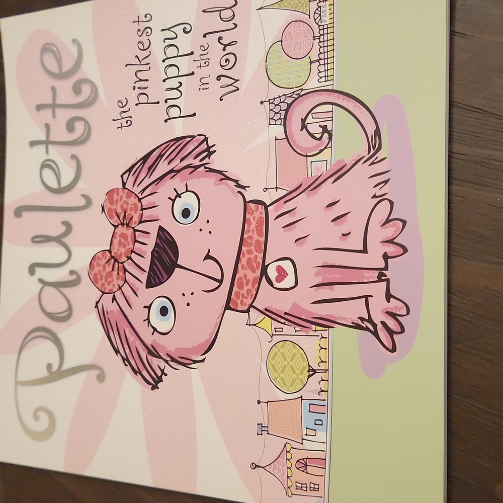 Free Add On - Paulette The Pinkest Puppy in the World Book